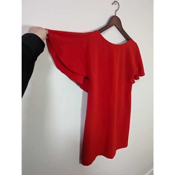 NWT Zara Basic Collection Red Dress - Picture 2 of 6